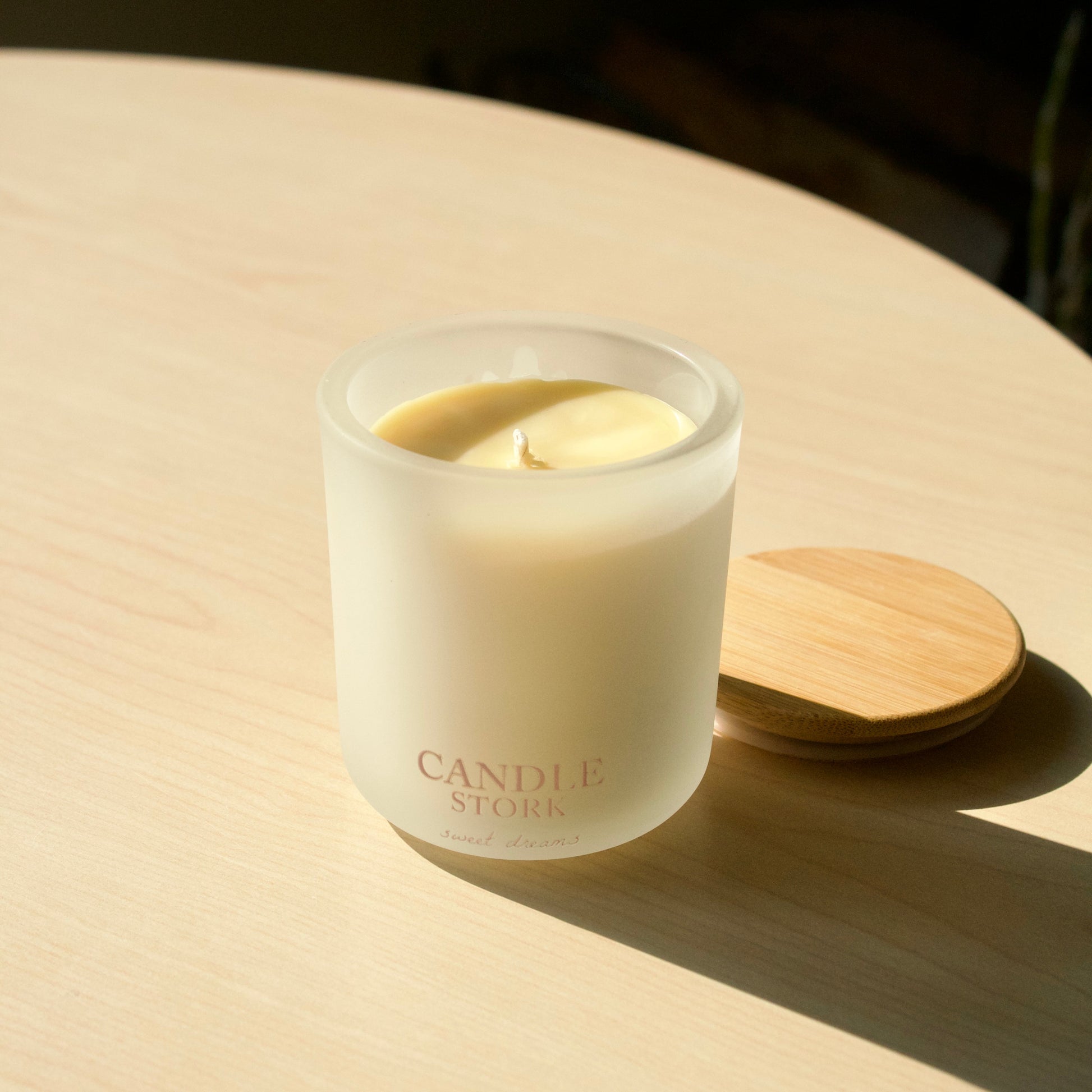Sweet Dreams Aromatherapy Beeswax Candle-4