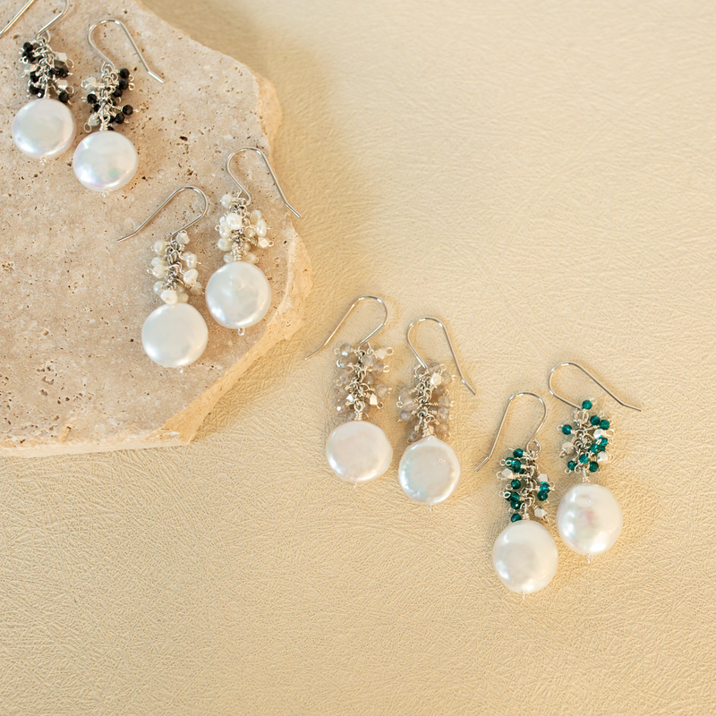 Silver Marea Earrings-zoom-