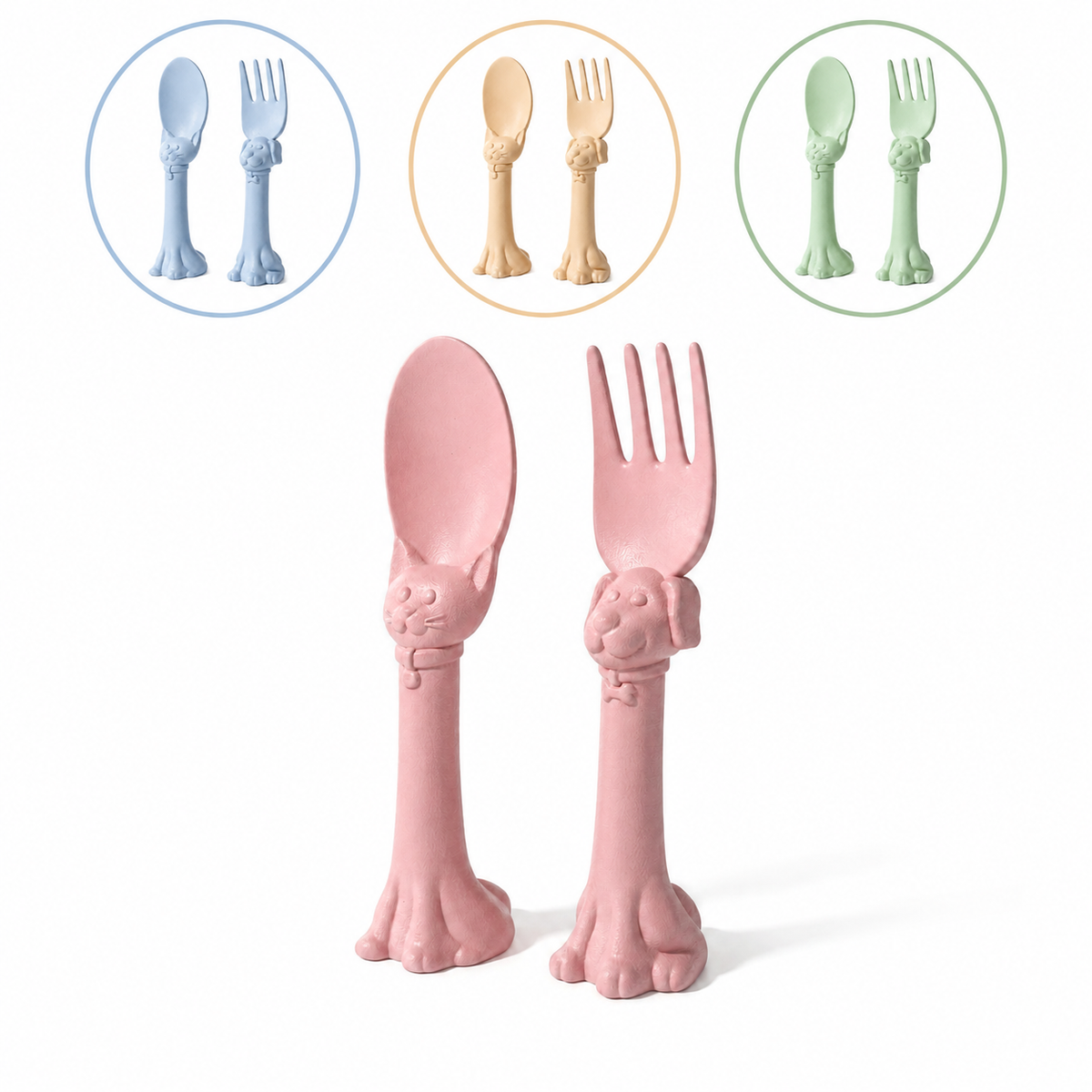 Spoon la la Toddler Utensils — 2 Pack-1