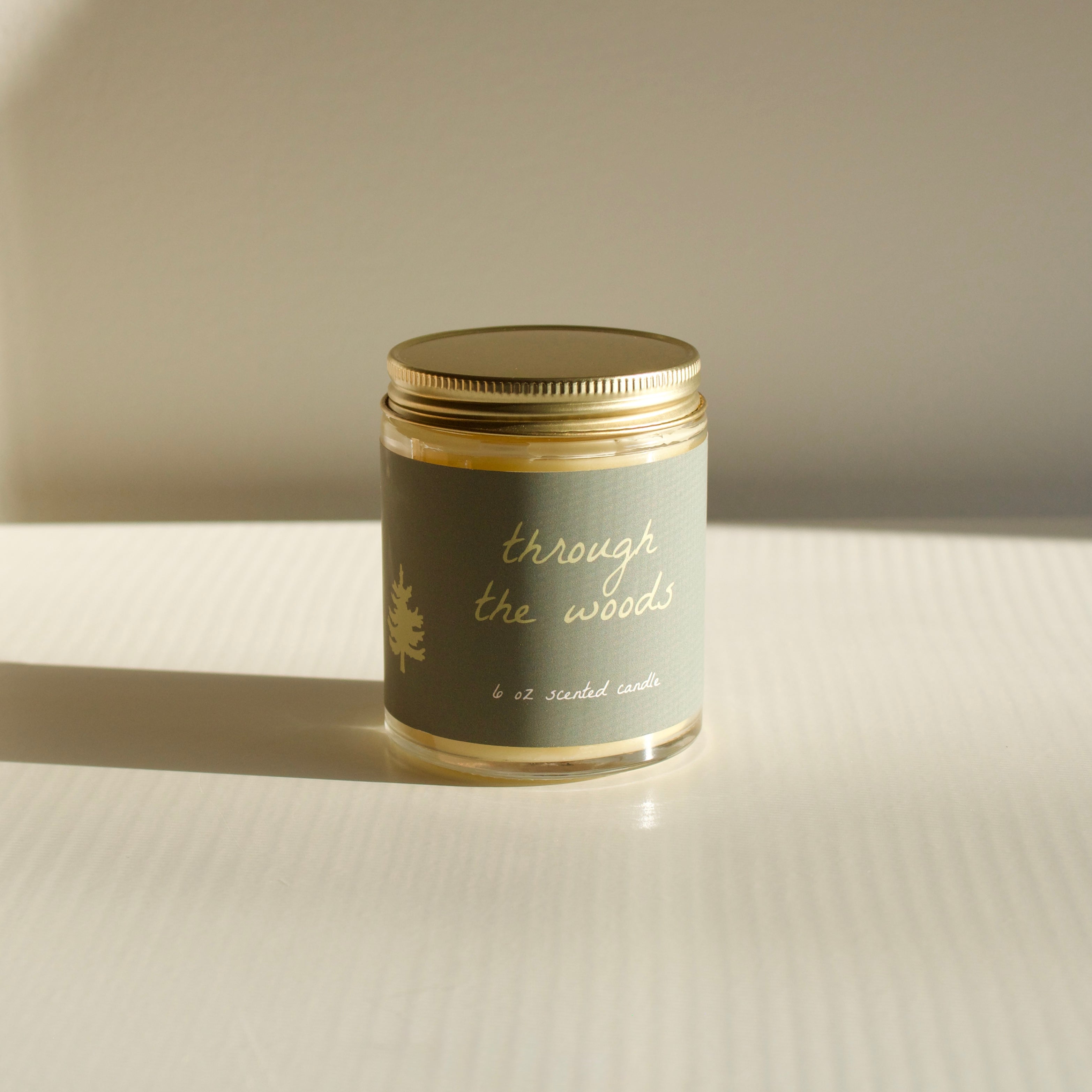 Through the Woods Beeswax Candle-zoom-1
