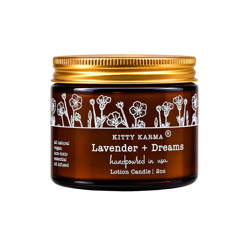 Aromatherapy Lavender Massage Candle Balm-zoom-