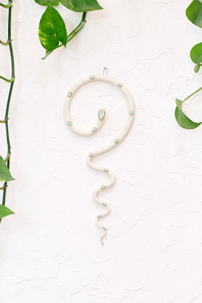 Medium Ceramic Wall Snake-zoom-1