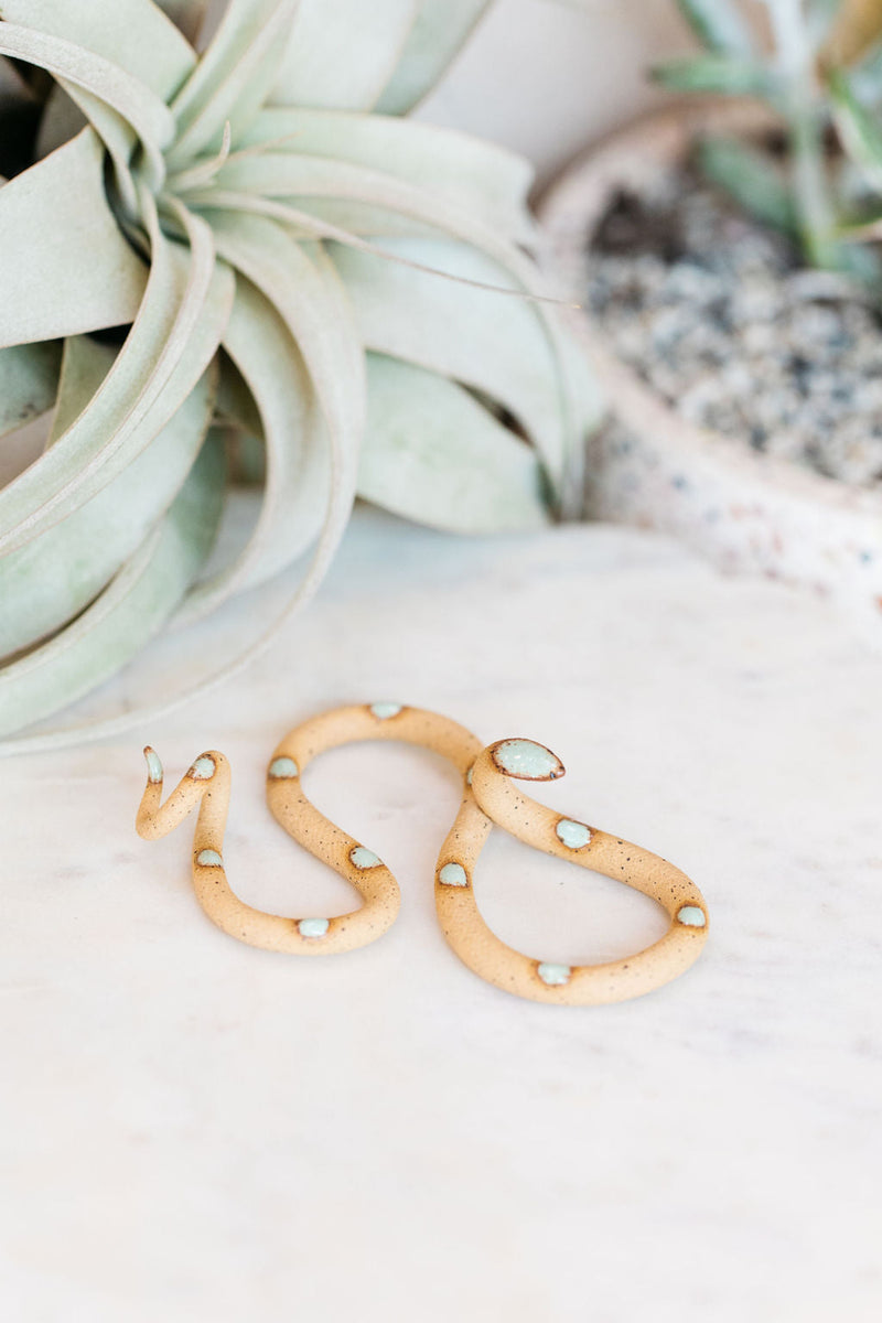 Small Ceramic Snake-zoom-