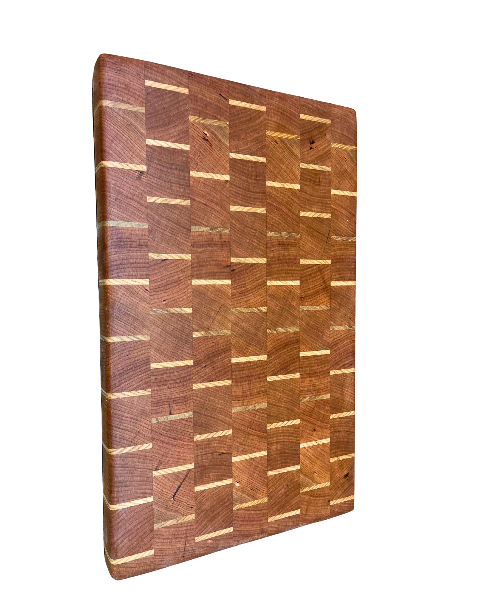 Cherry & Ash End Grain Cutting Board