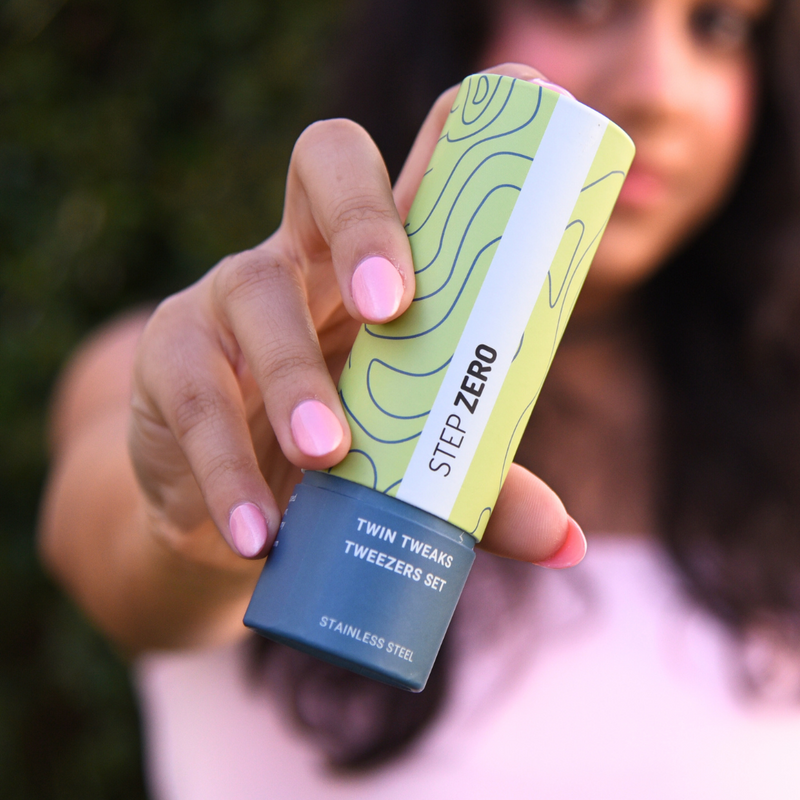 Tweezers Set | Slanted & Pointed-zoom-