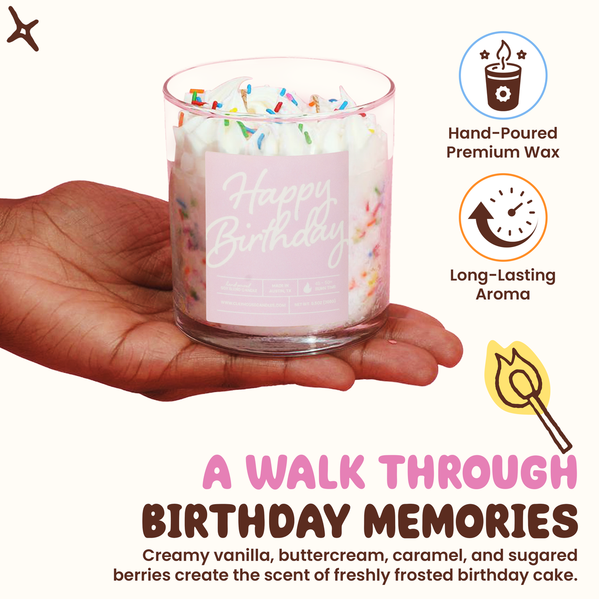 Birthday Cake Container Candle-zoom-3