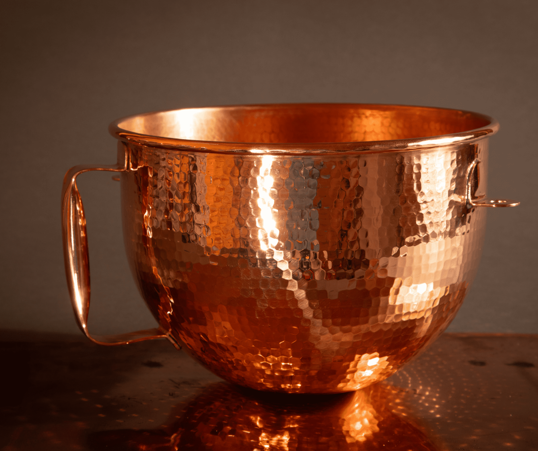 Copper Mixing Bowl for KitchenAid Lift Stand Mixers-zoom-3