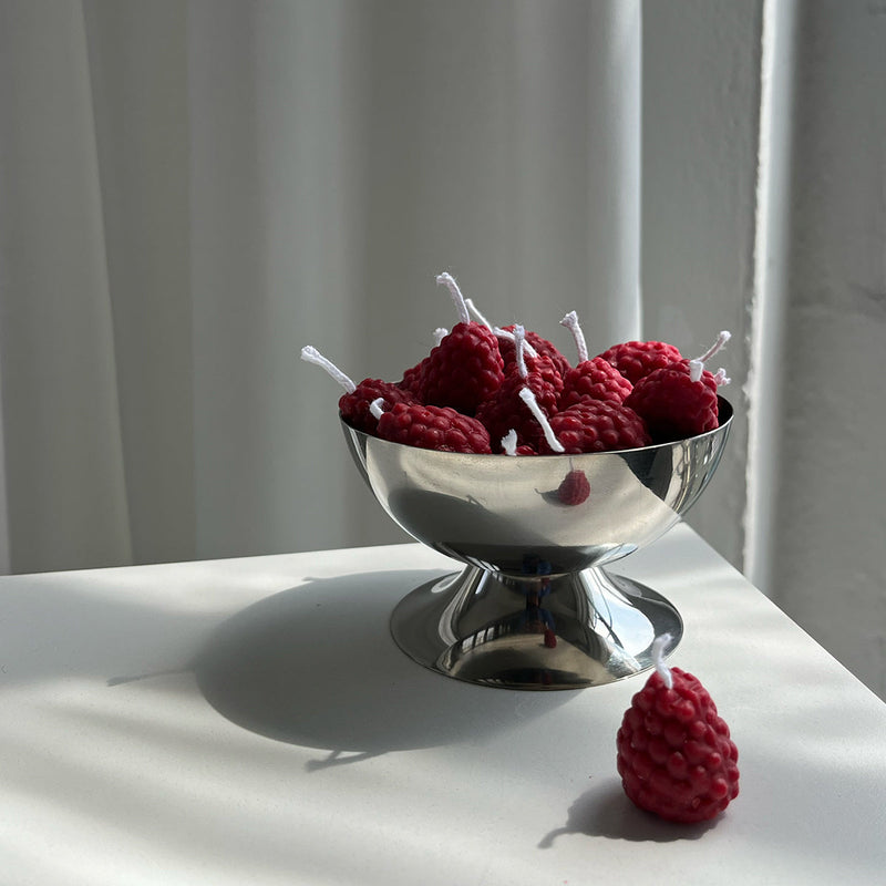 Raspberry Candles | Pack of Ten-zoom-