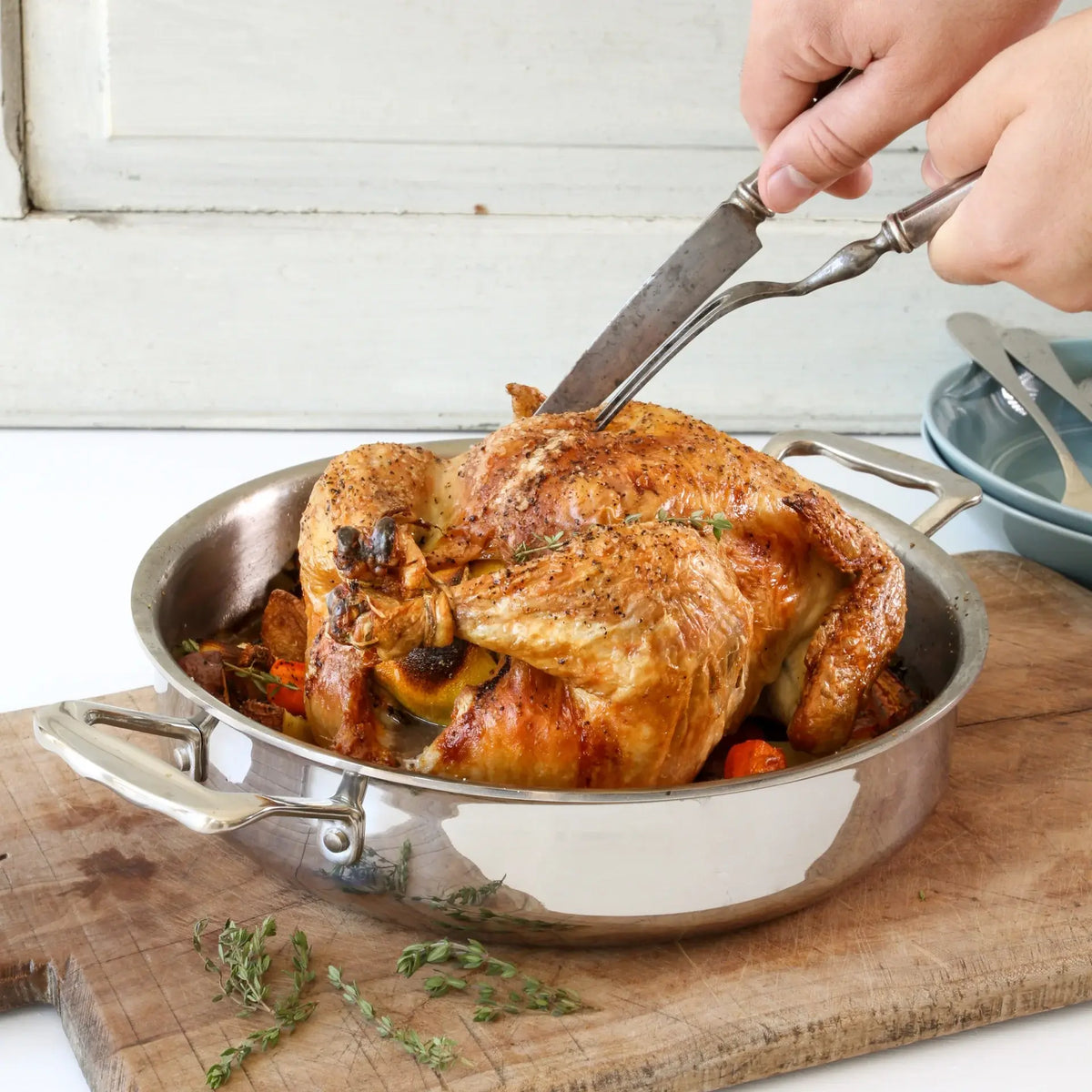3-in-1 Roasting Pan with Handles-zoom-12