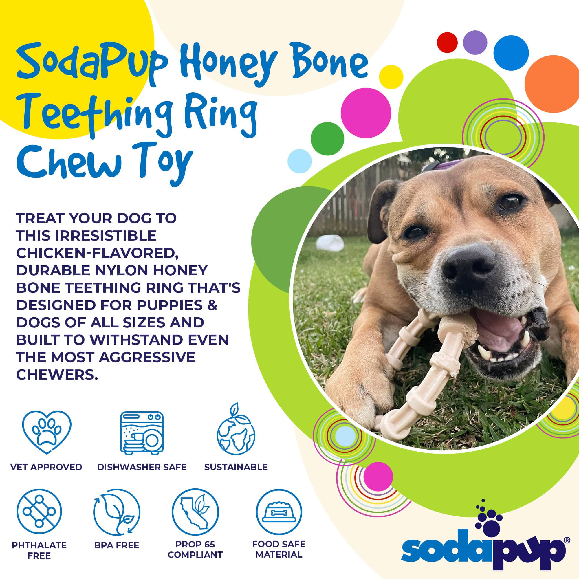 Chicken Flavored Dog Teething Ring - Aware House