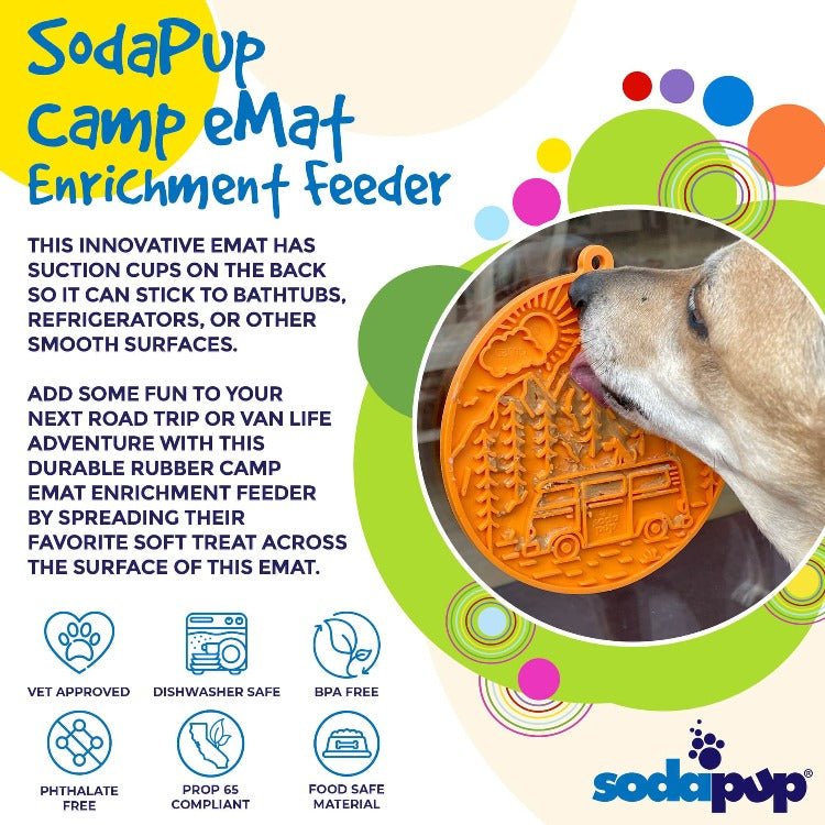 Camp Lick Mat for Dogs and Cats - Aware House