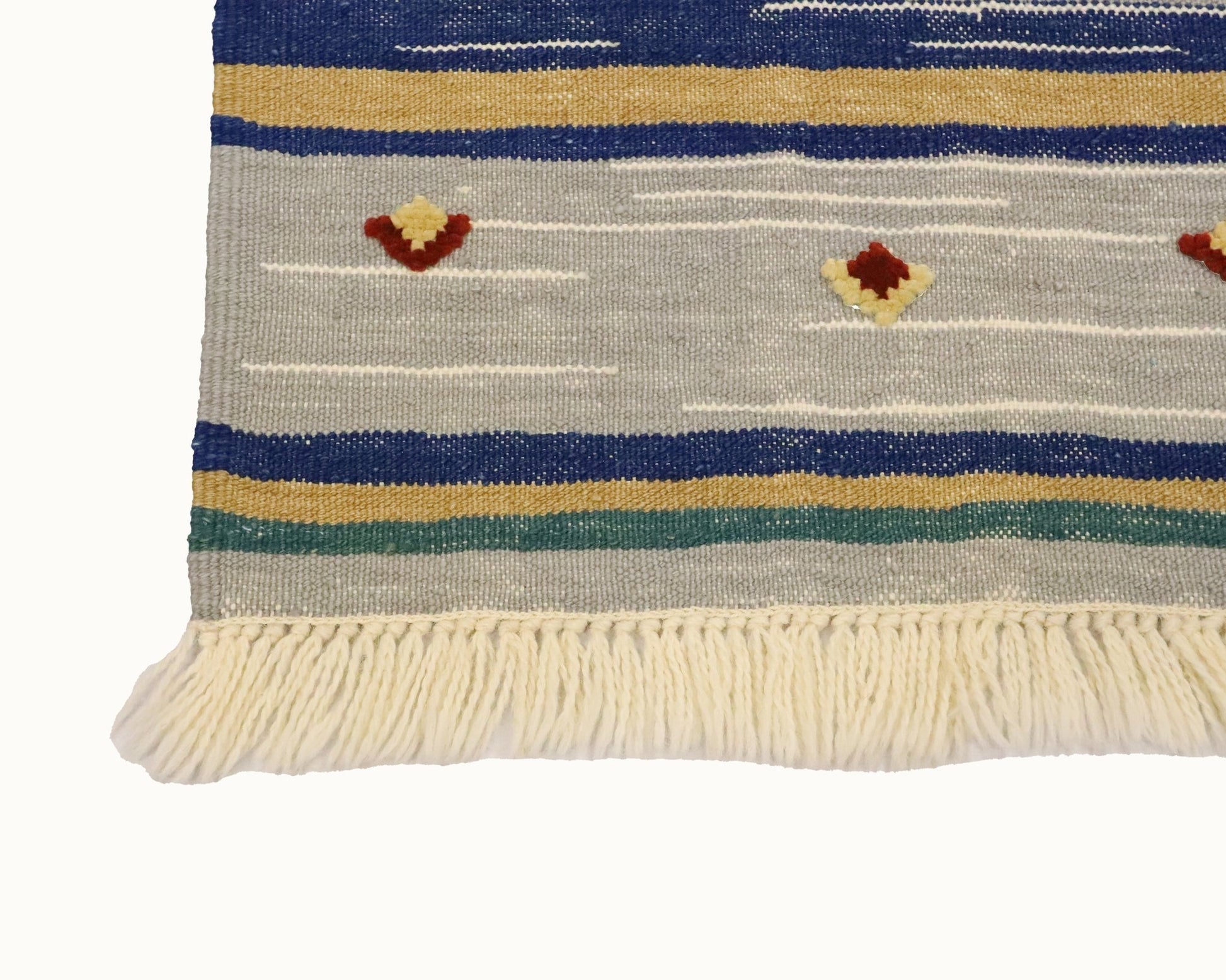 Red Peaks Kids Rug | Handmade Wool Rug for Nursery, Playrooms & Children’s Rooms - Aware House