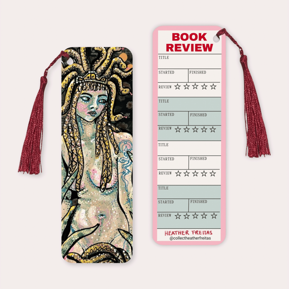 Medusa Soft Touch Premium Bookmark - Aware House