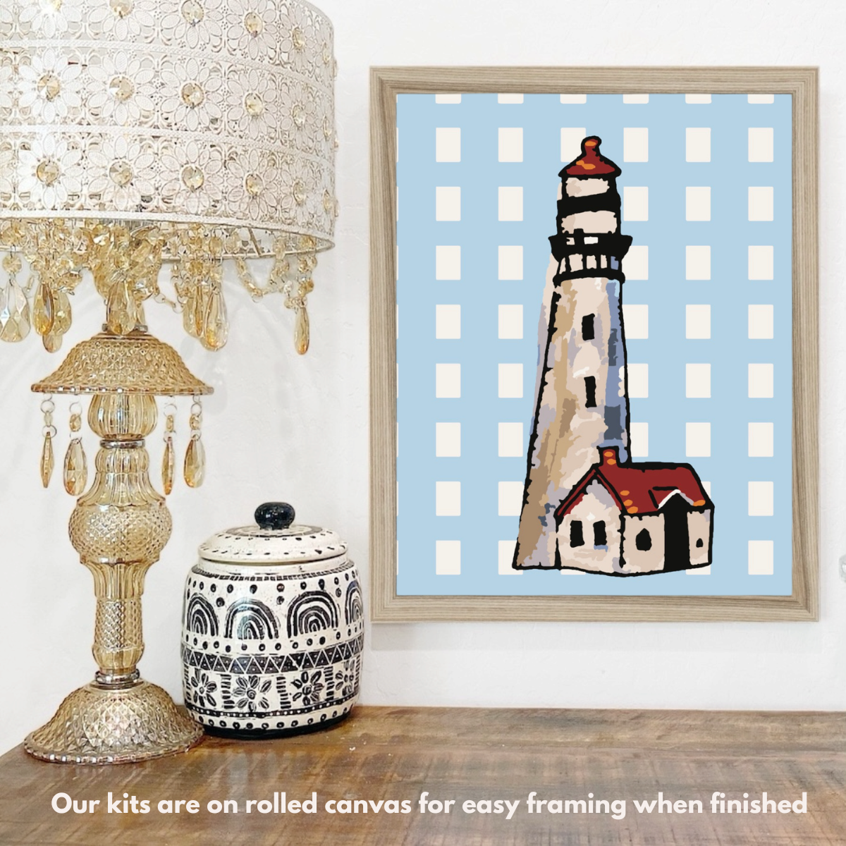 Lighthouse Paint by Numbers Kit-3