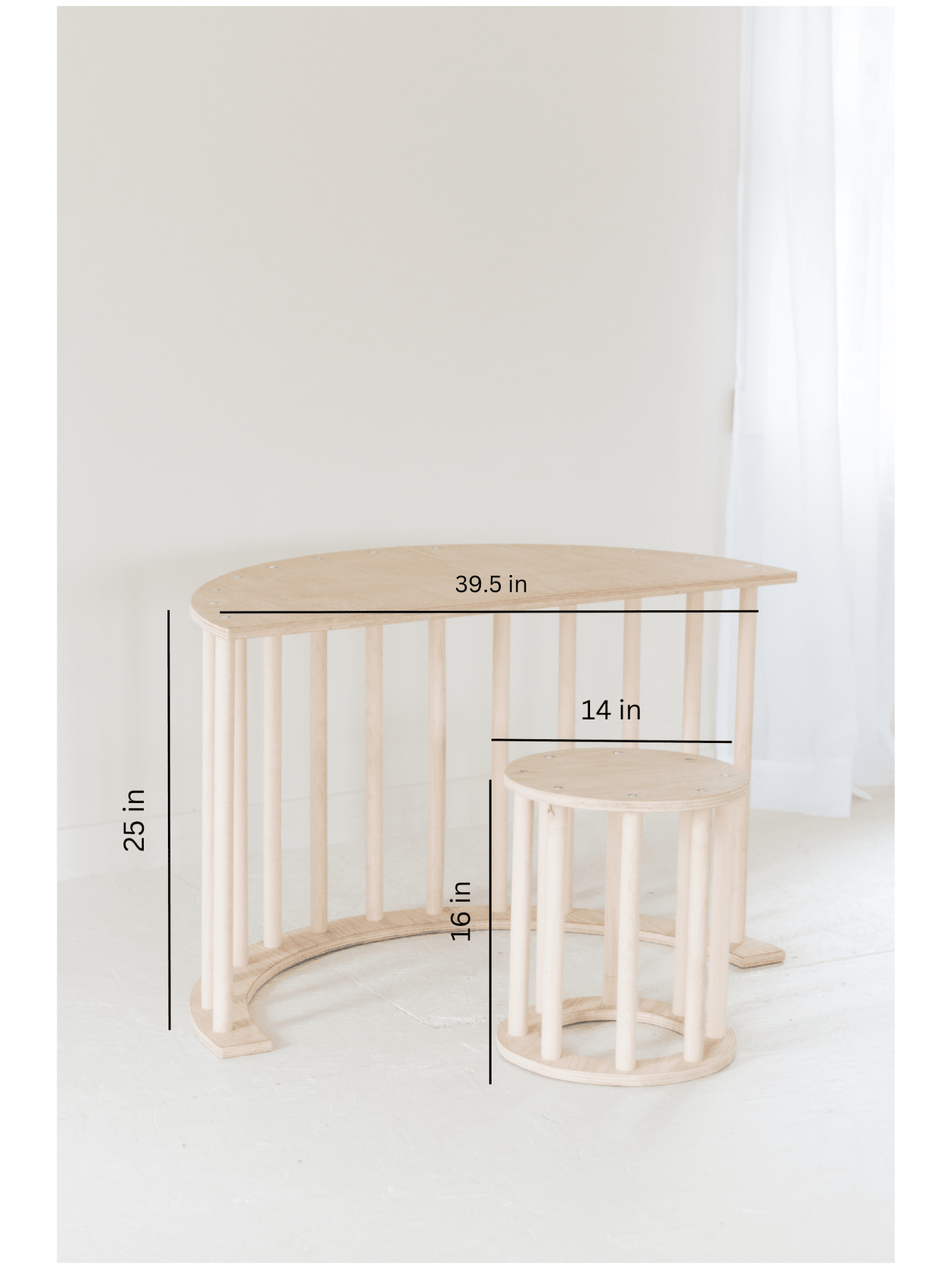 Arch Activity Gym Set | Montessori Climbing Arch & Play Set - Aware House