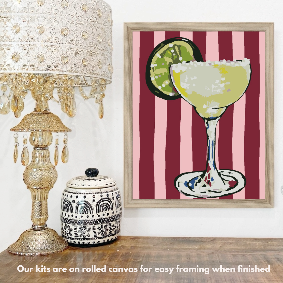 Margarita Paint by Numbers Kit-zoom-3