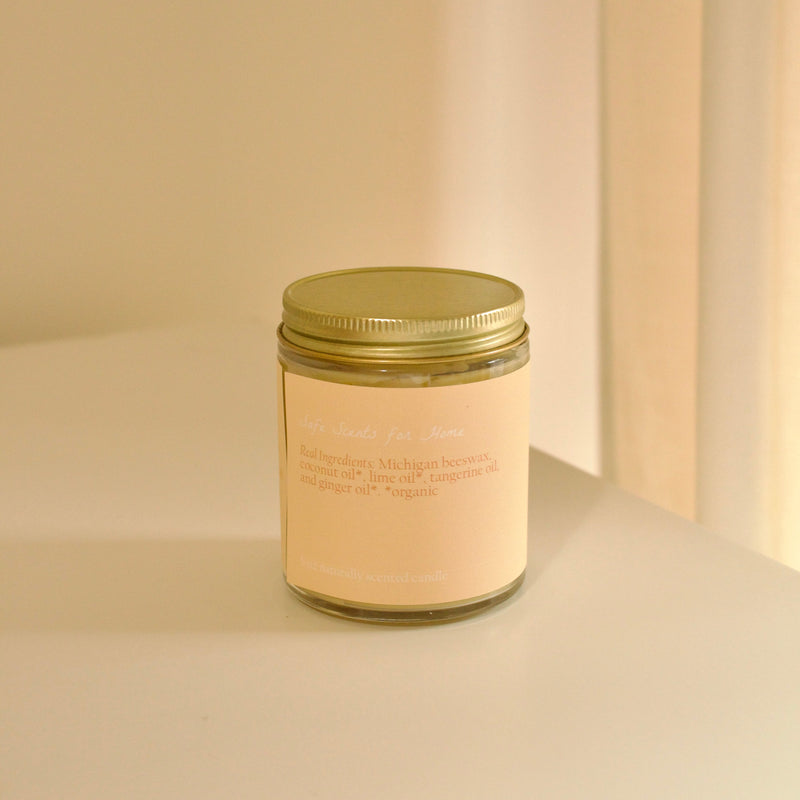 Sun Daze Aromatherapy Beeswax Candle-zoom-