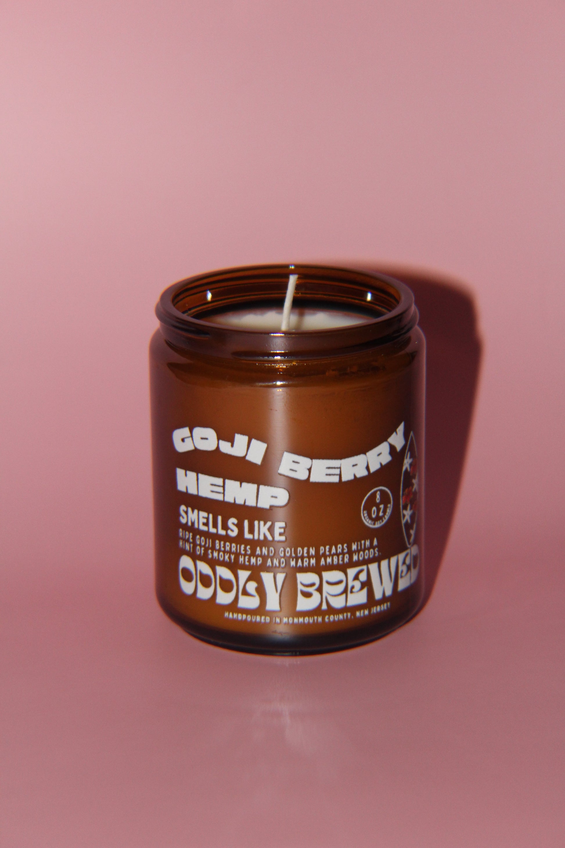 Goji Berry & Hemp Soy Candle-3