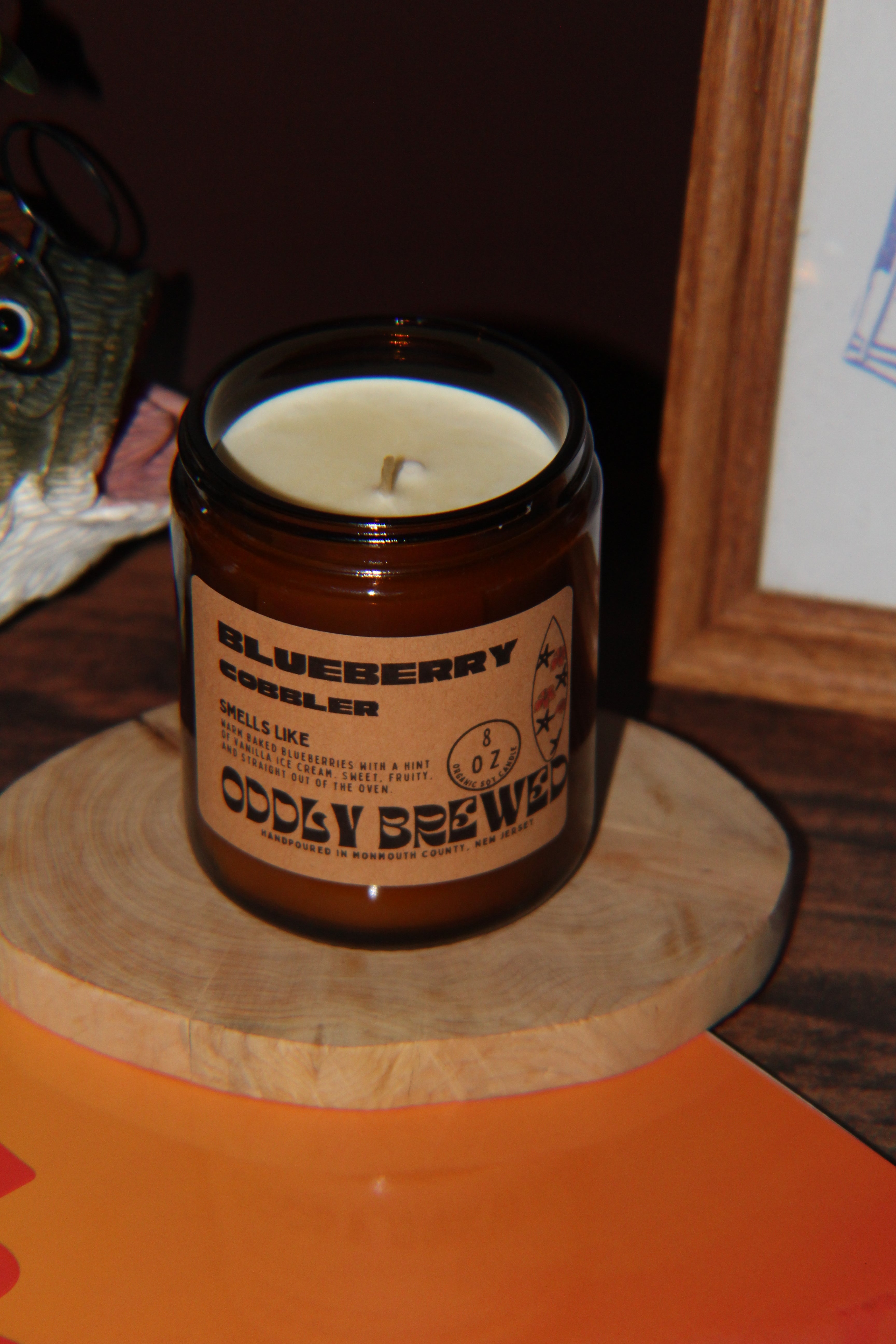 Blueberry Cobbler Soy Candle-zoom-2