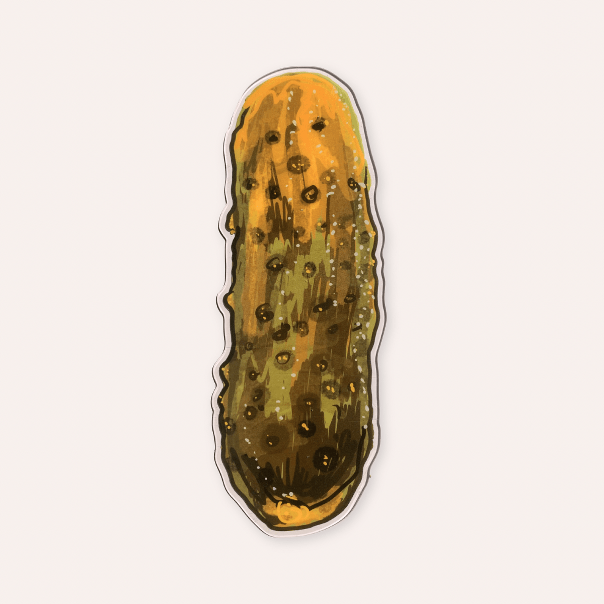Pickle Die Cut Acrylic Bookmark - Aware House
