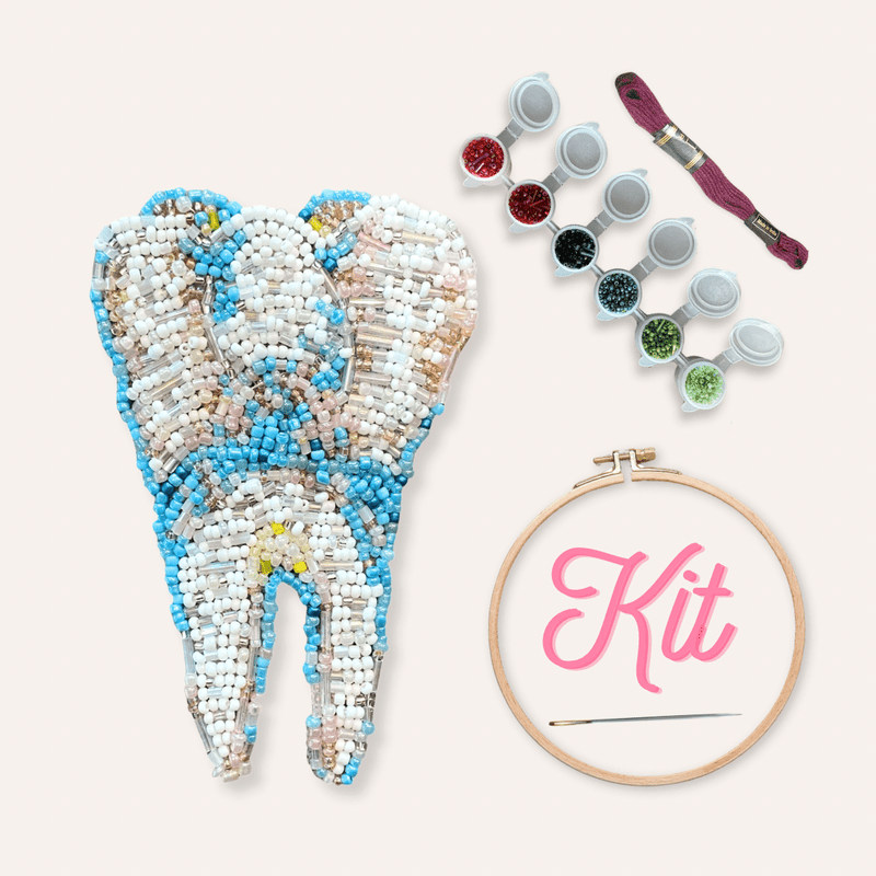Tooth Beaded Art Kit-zoom-