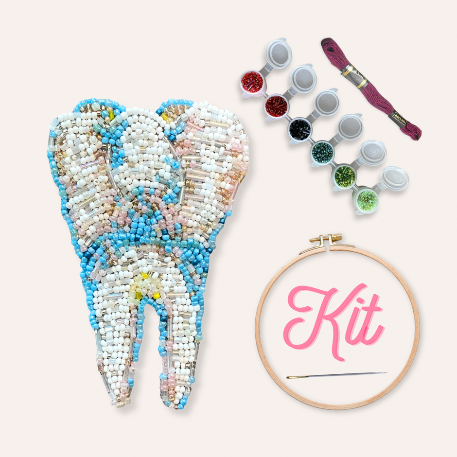 Tooth Beaded Art Kit