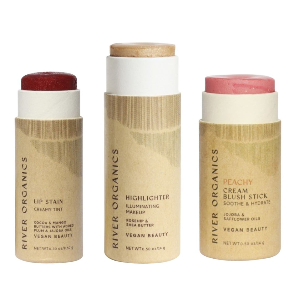 Lip Highlighter Blush Set
