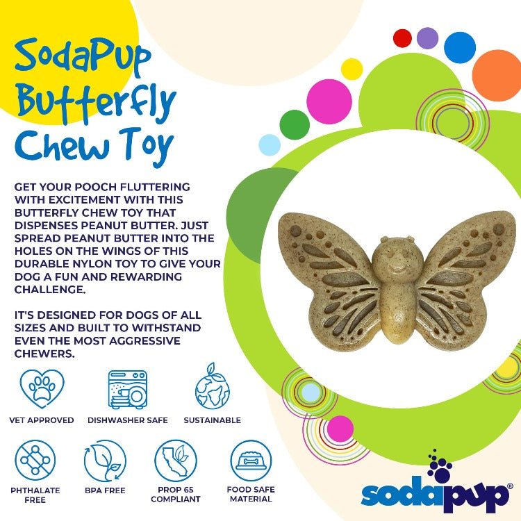 Butterfly Nylon Chew & Enrichment Toy-zoom-