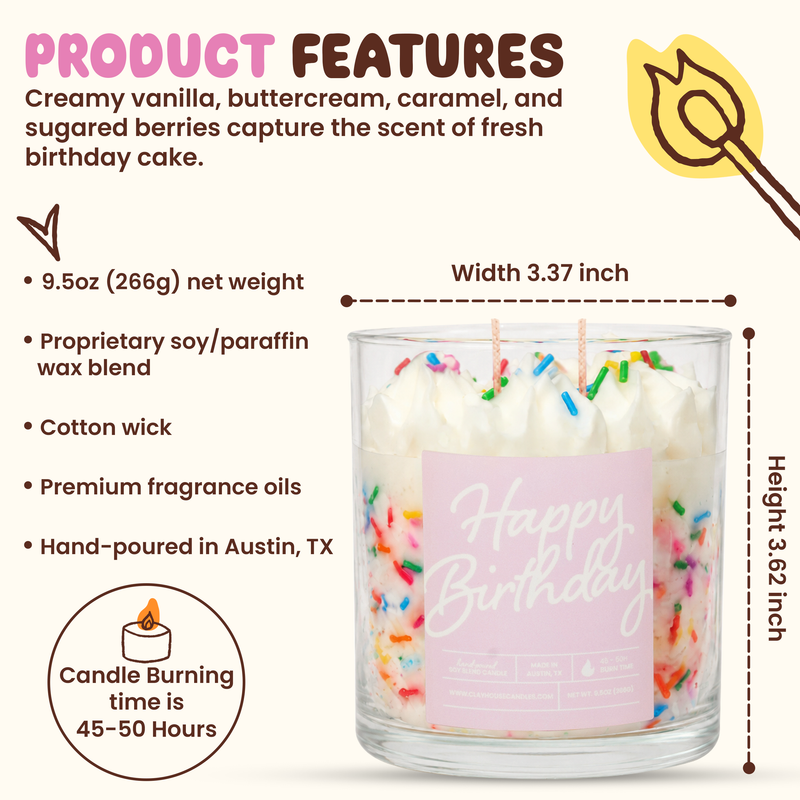 Birthday Cake Container Candle-zoom-
