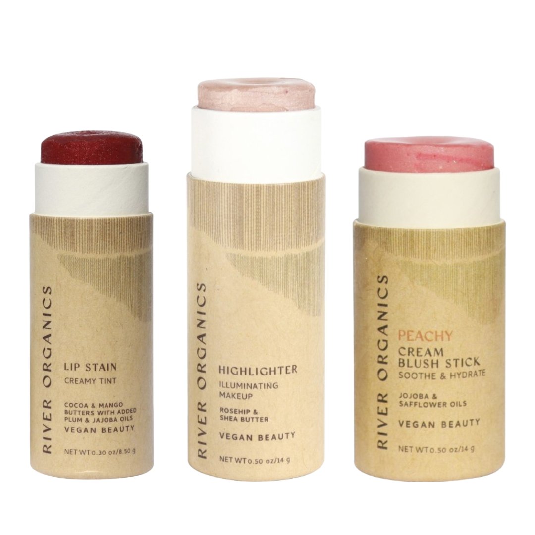 Lip Highlighter Blush Set