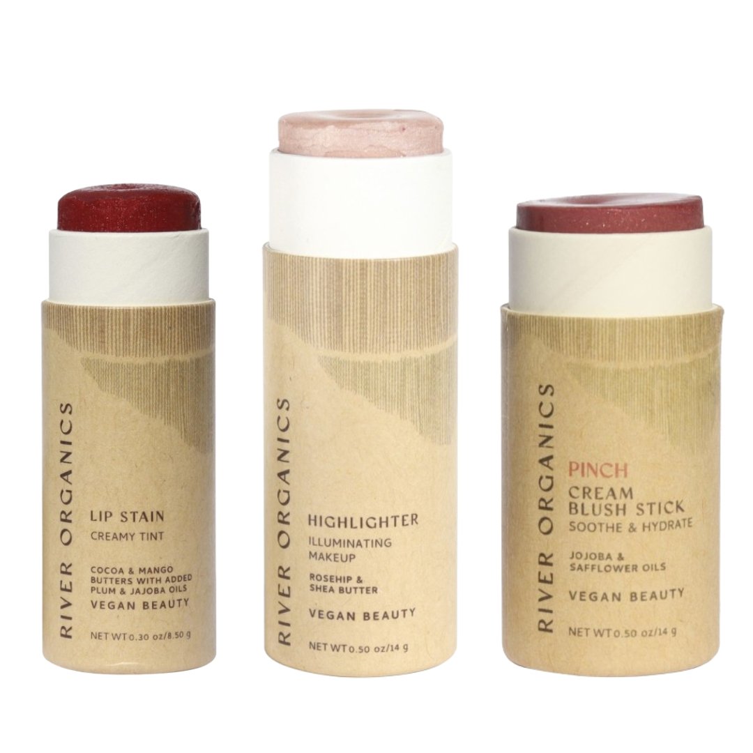 Lip Highlighter Blush Set