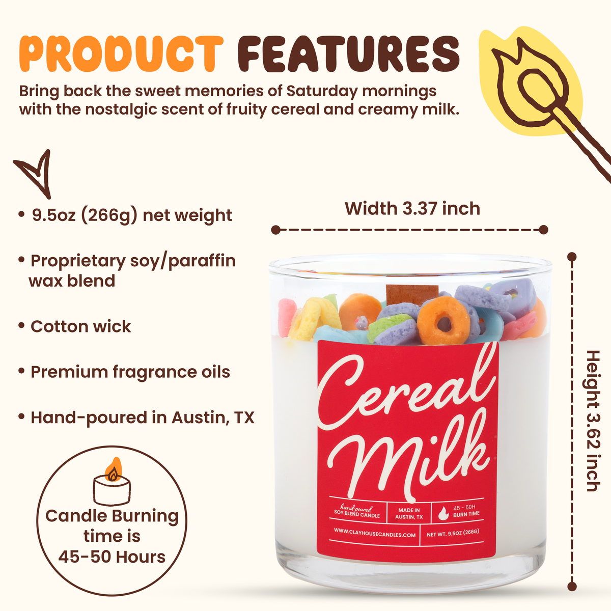 Cereal Milk Container Candle-3