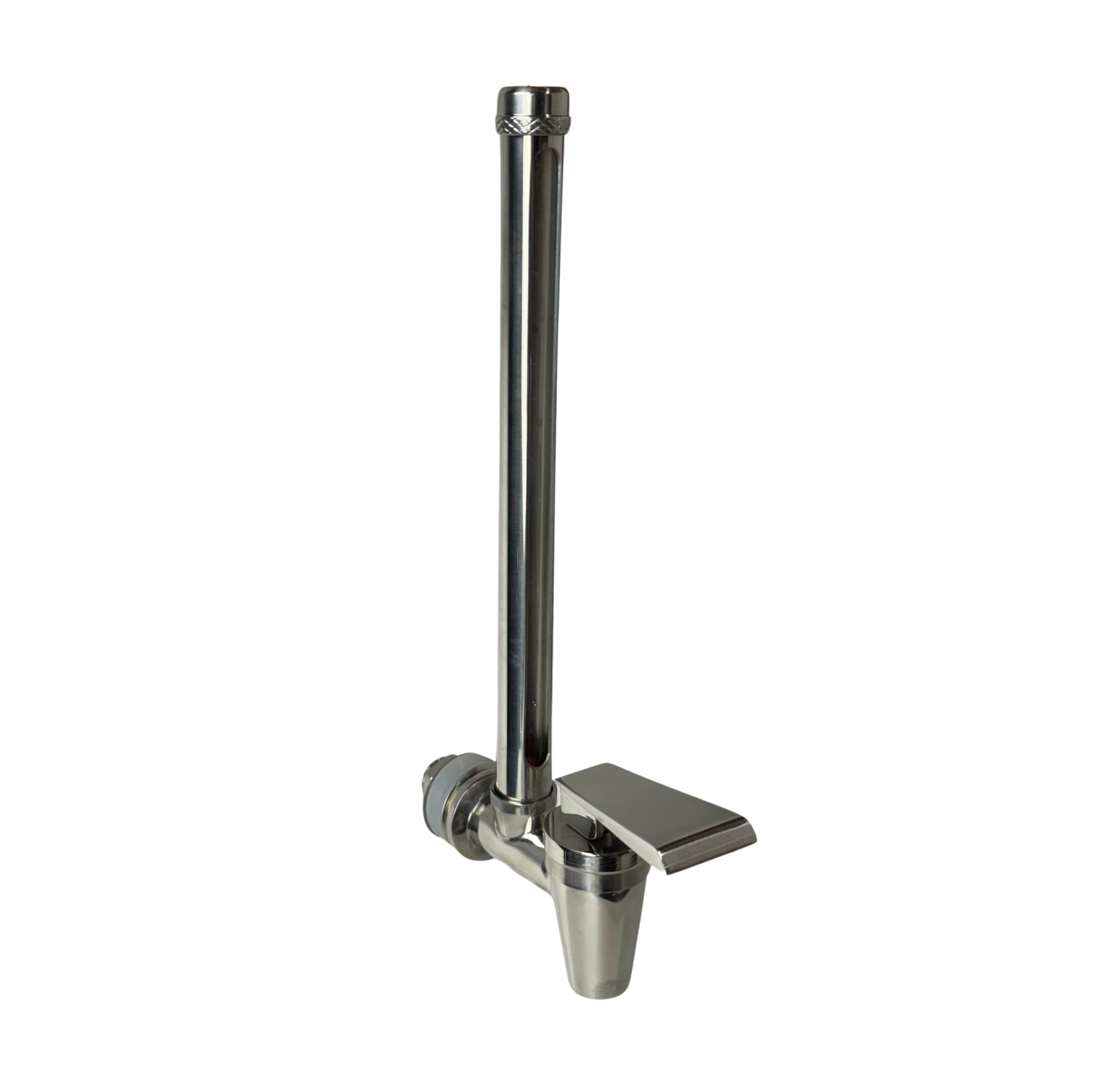 Sertodo Site Tube Spigot, Solid Stainless Steel