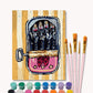 Sardines Paint by Numbers Kit