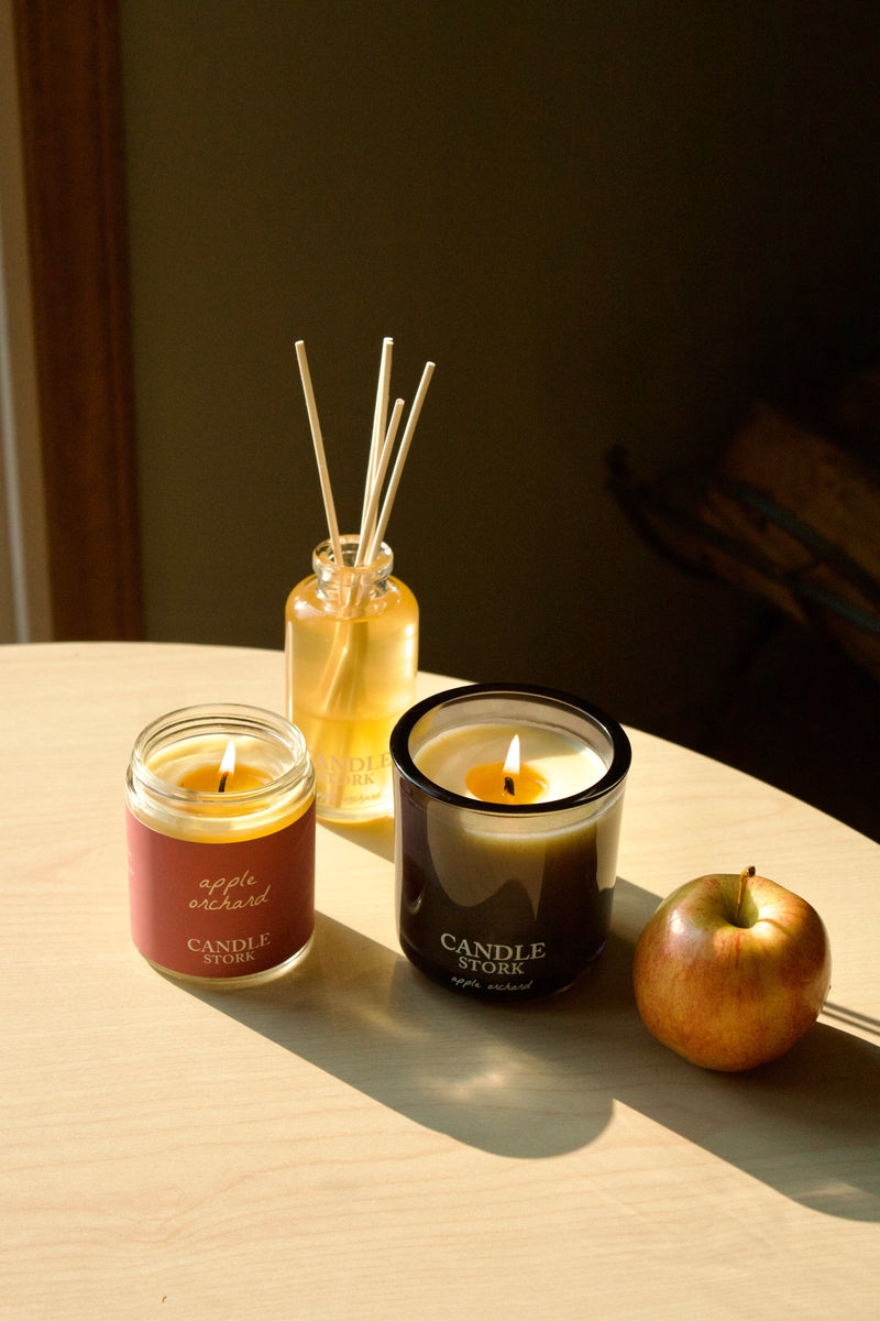 A Forbidden Orchard Beeswax Candle-zoom-