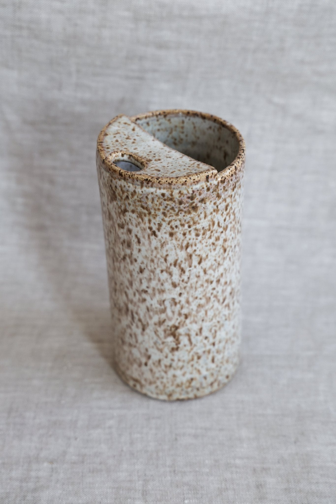 Speckled White Travel Mug (Second) | Ceramic To - Go Cup - Aware House - Ellie Begin - 