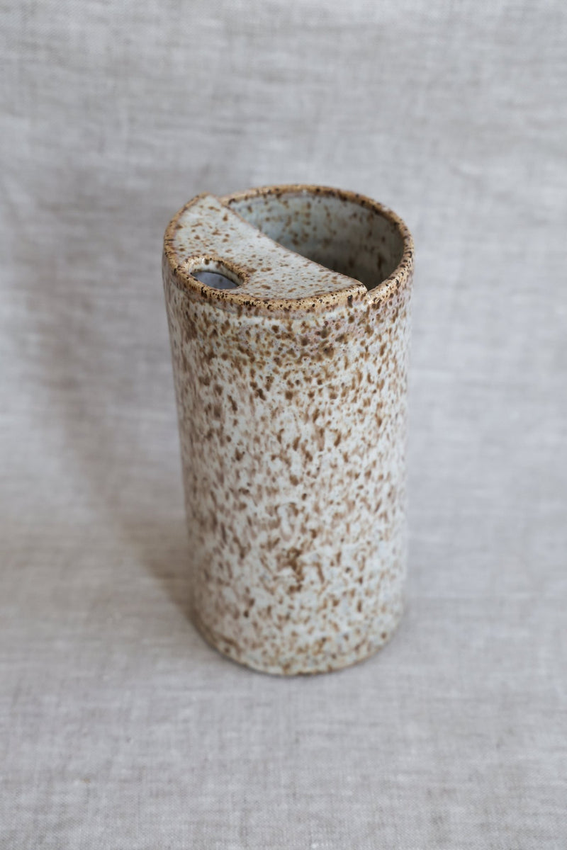 Speckled White Travel Mug (Second) | Ceramic To-Go Cup-zoom-