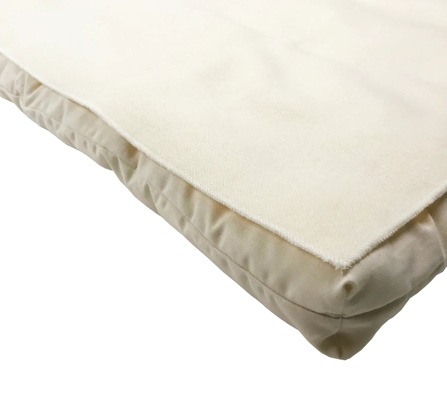 Wool Puddle Pad | Organic Cotton Futon Mattress Protector-6
