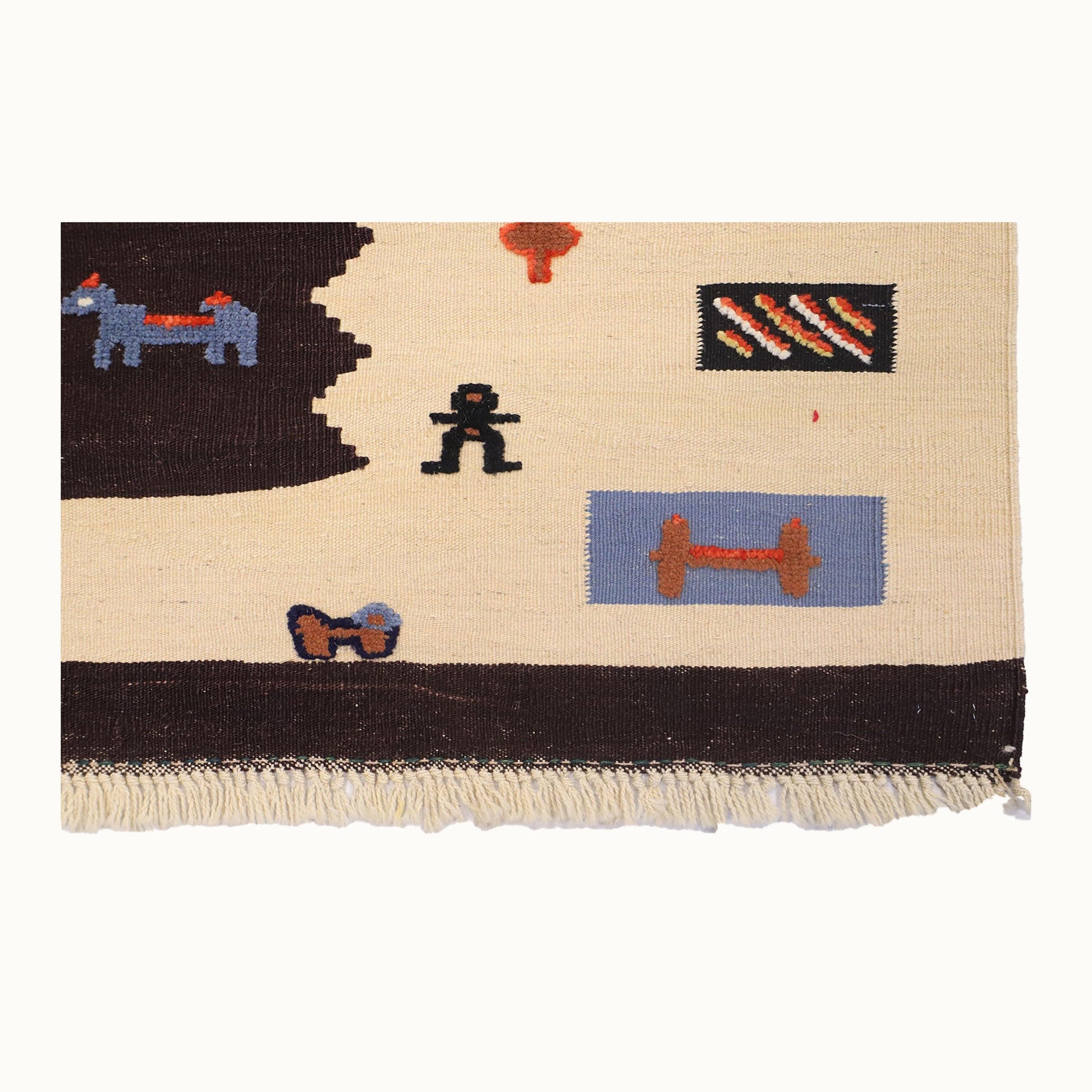 Wonder Road Kids Rug | Handmade Wool Rug for Nursery, Playrooms & Children’s Rooms - Aware House