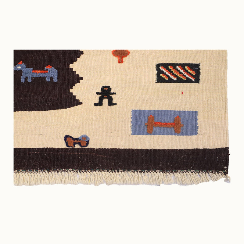 Wonder Road Kids Rug | Handmade Wool Rug for Nursery, Playrooms & Children’s Rooms-zoom-