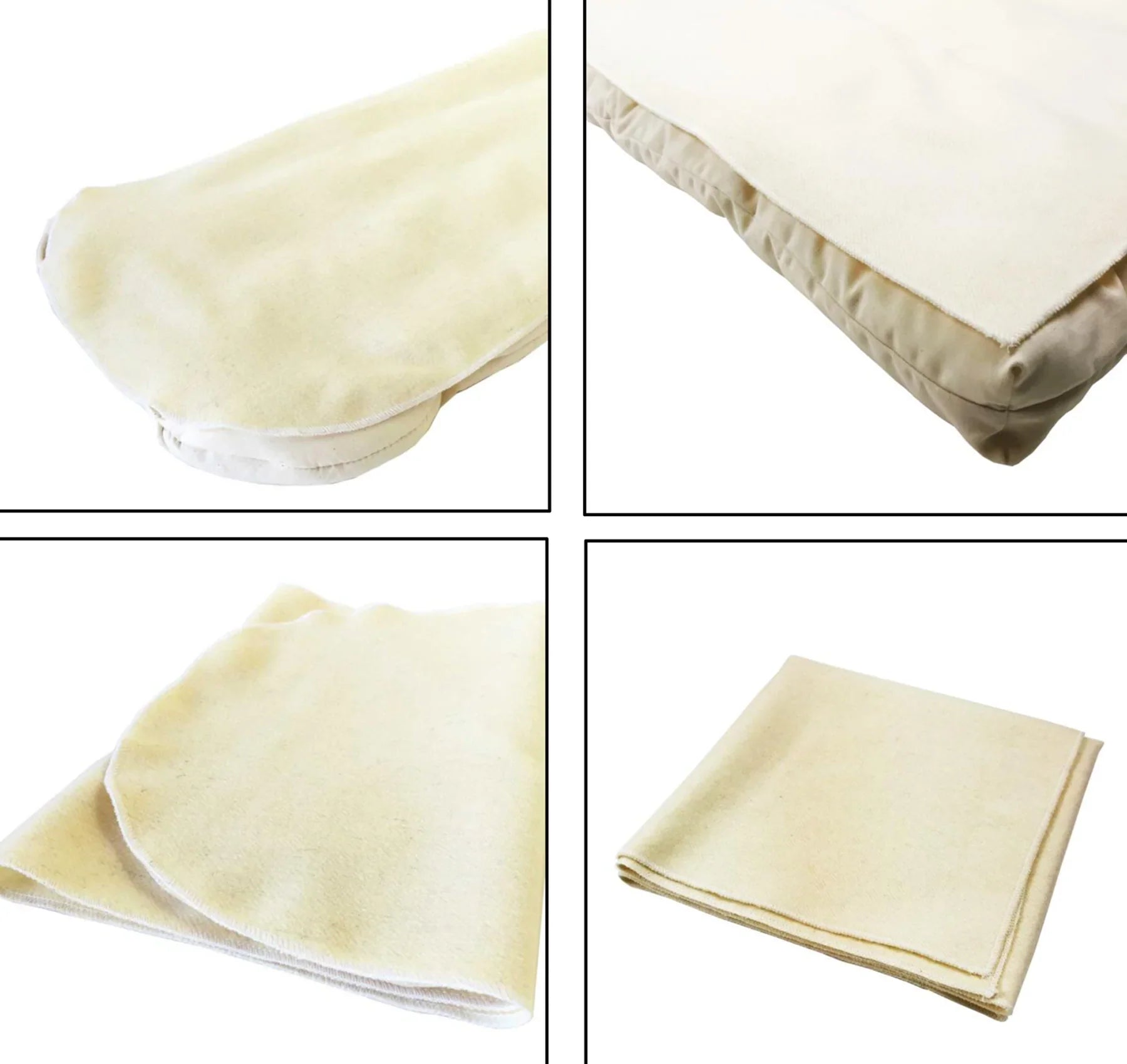 Wool Puddle Pad | Organic Cotton Futon Mattress Protector