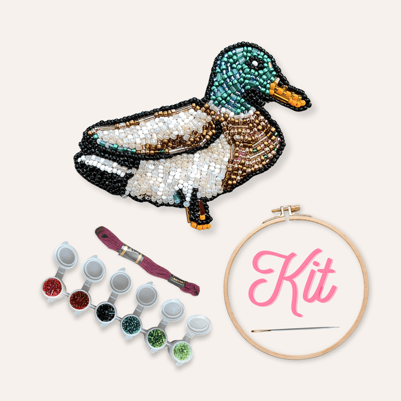 Mallard Beaded Art Kit-zoom-