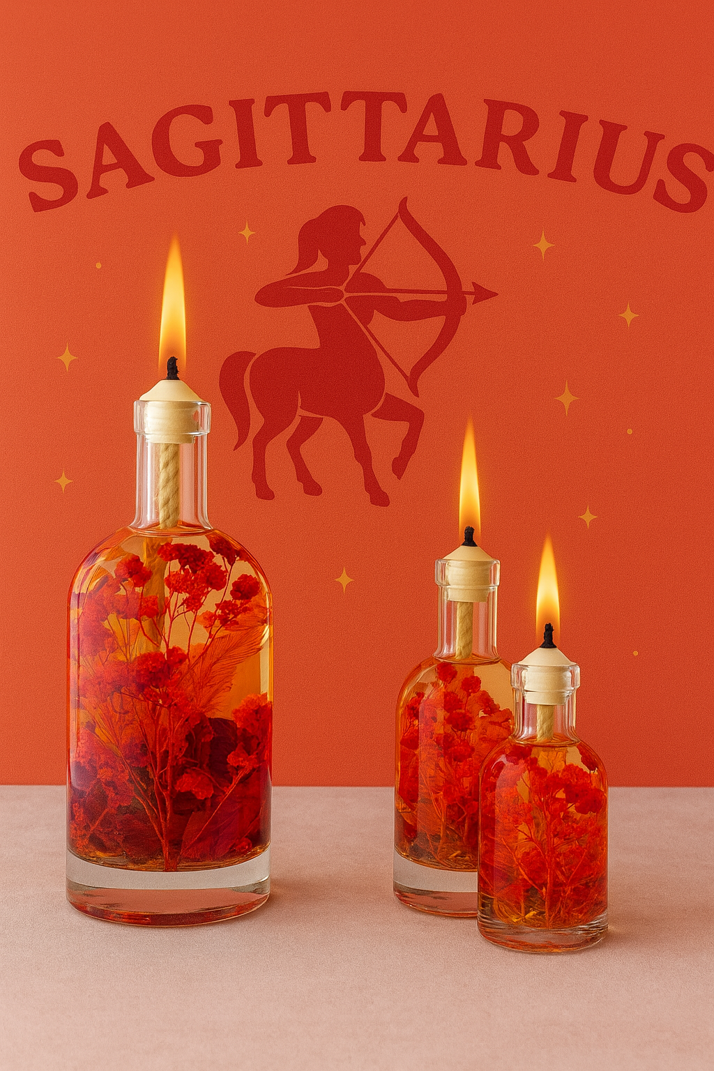 Sagittarius Oil Candle-zoom-1
