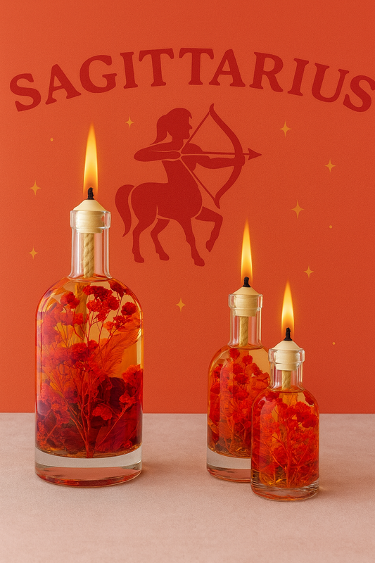 Sagittarius Oil Candle