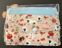 Farm Animal Quiet Book | Interactive Finger Puppet Activity Book - Aware House