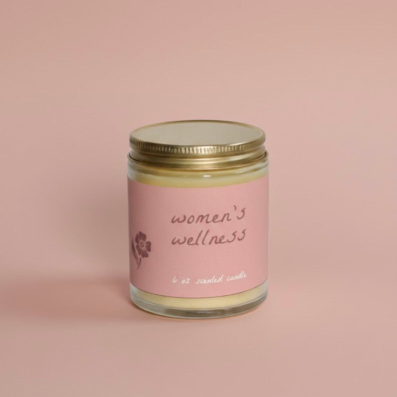 Women's Wellness Aromatherapy Beeswax Candle-1
