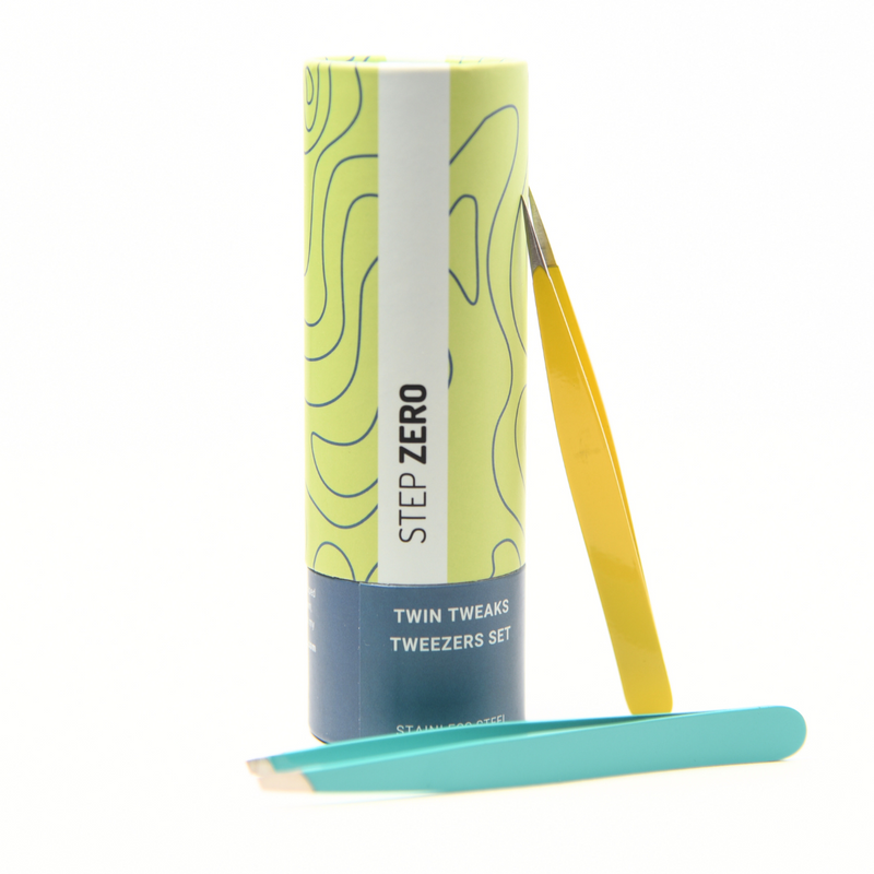 Tweezers Set | Slanted & Pointed-zoom-