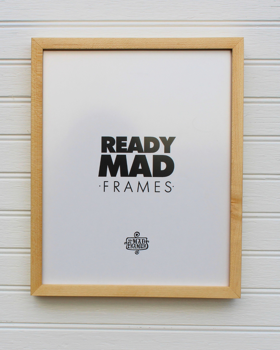 Classic Museum Frame with Backing Strainer