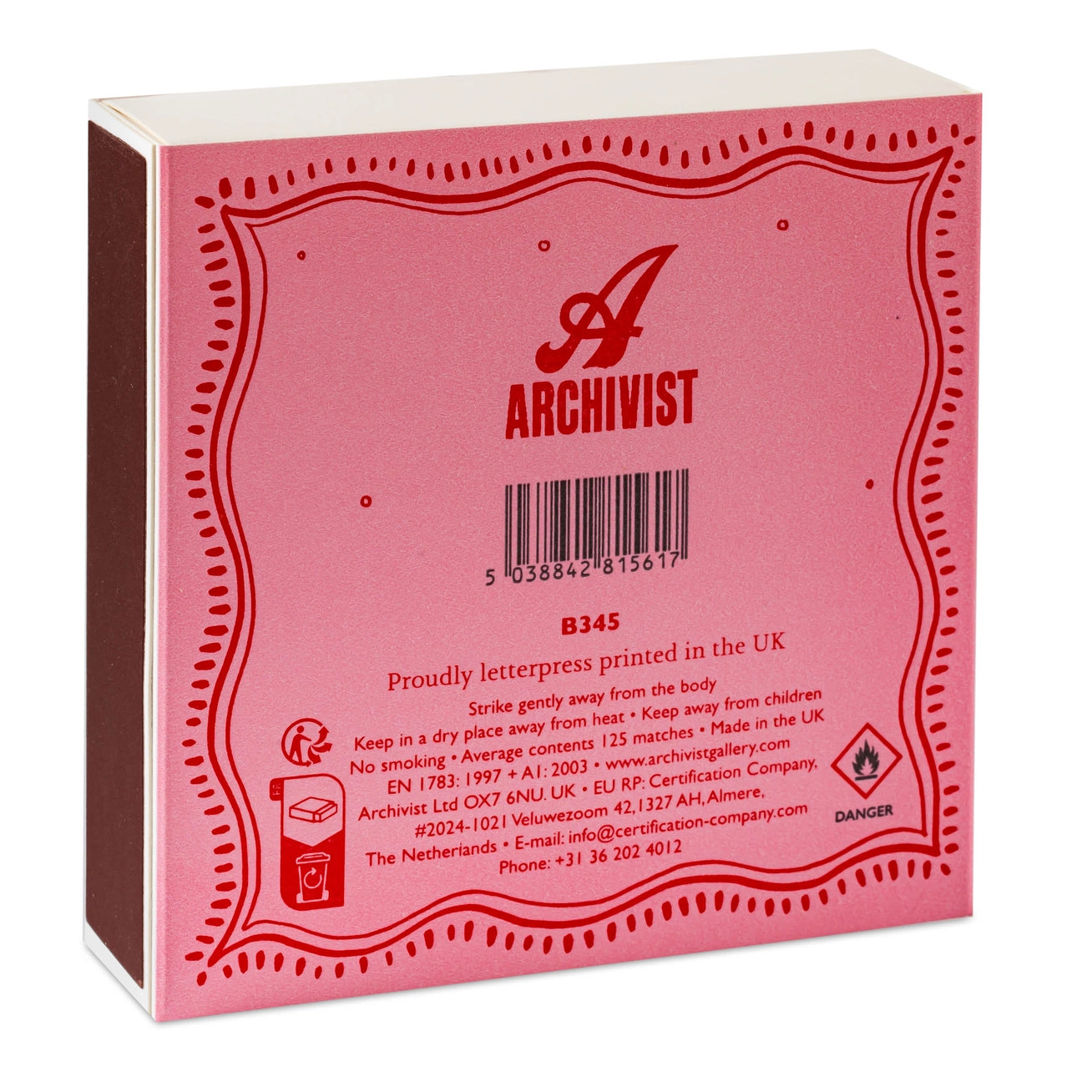 Merry & Bright | Christmas Safety Matches