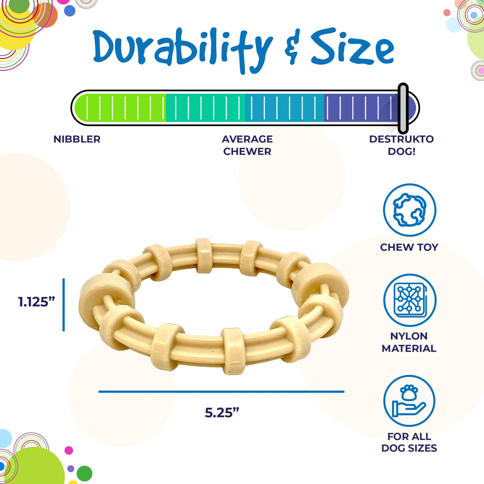 Chicken Flavored Dog Teething Ring - Aware House